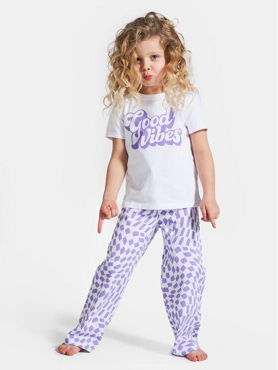 Пижамы стандартного кроя Coccodrillo, фиолетовый юбка стандартного кроя coccodrillo фиолетовый