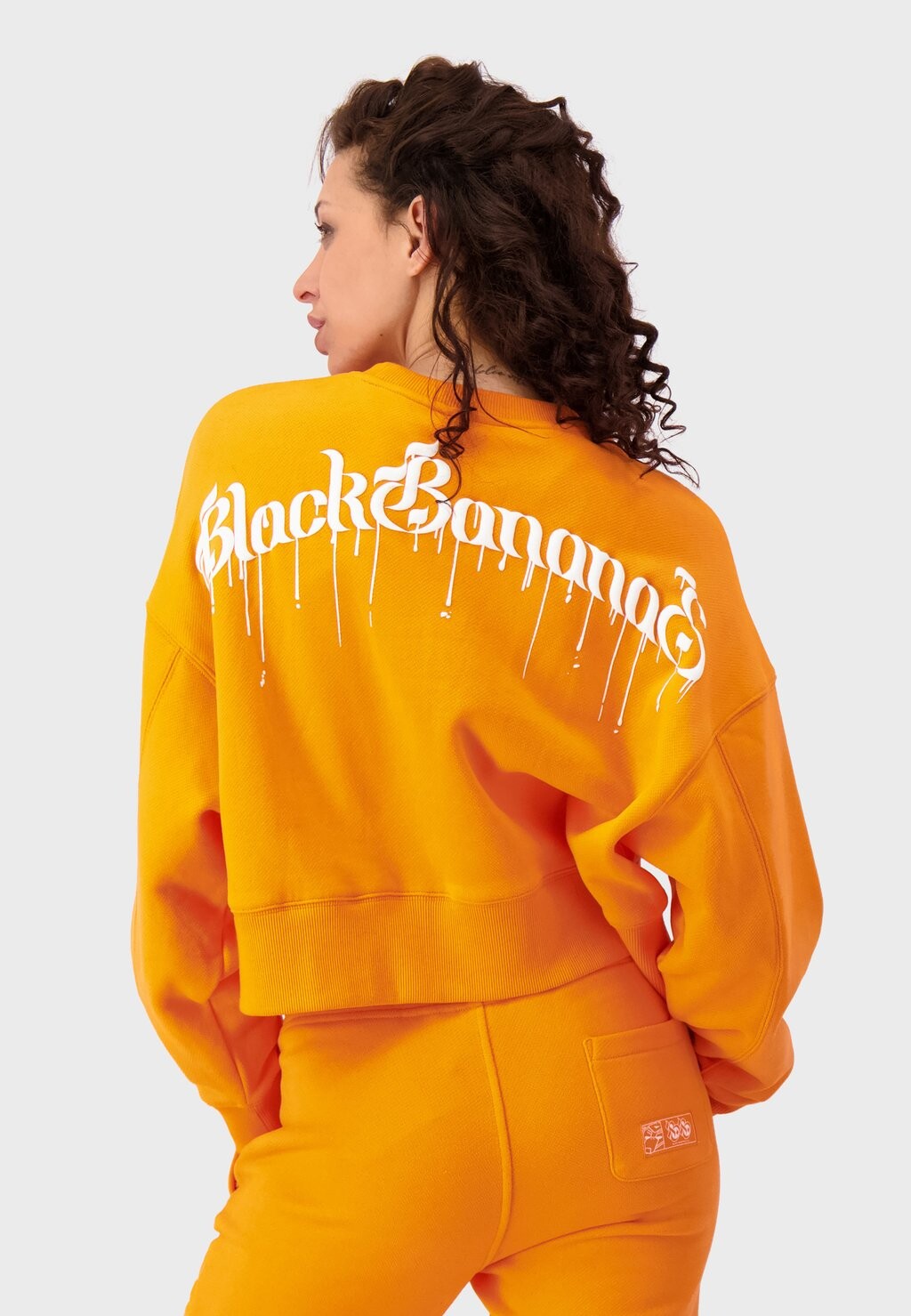 

Толстовка DRIPPING Black Bananas, апельсин