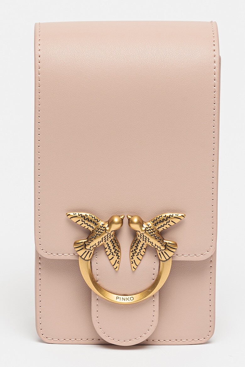 

Кожаный чехол для телефона Love One Smart Pinko, розовый