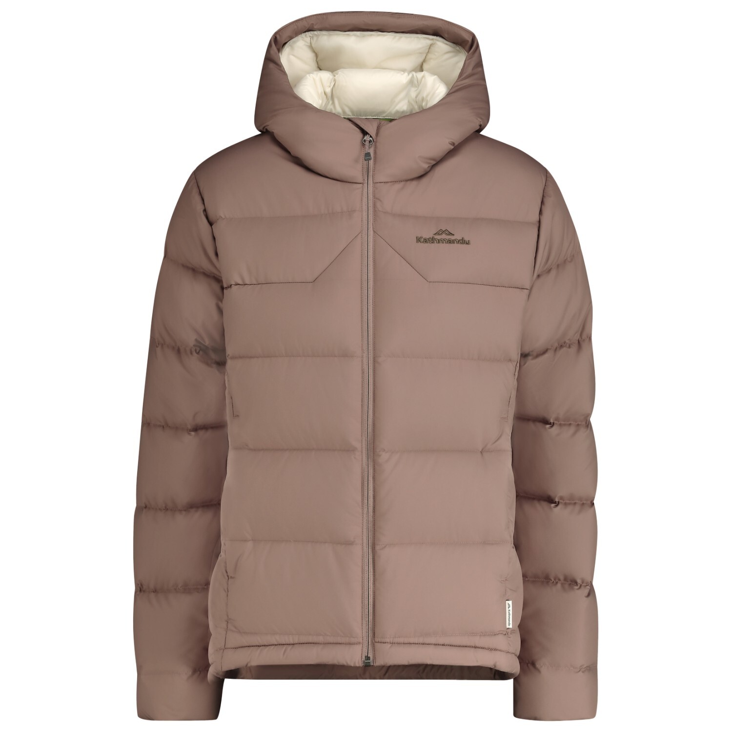 

Пуховик Kathmandu Women's Epiq Hooded Down V, цвет Taupe