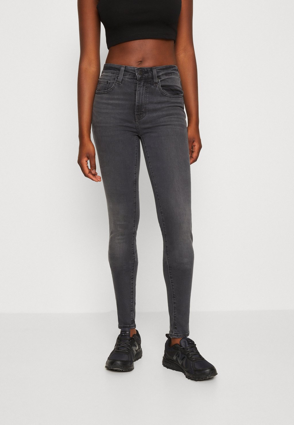 

Джинсы Skinny Fit Levi's 721™ High Rise Skinny, темно-серый