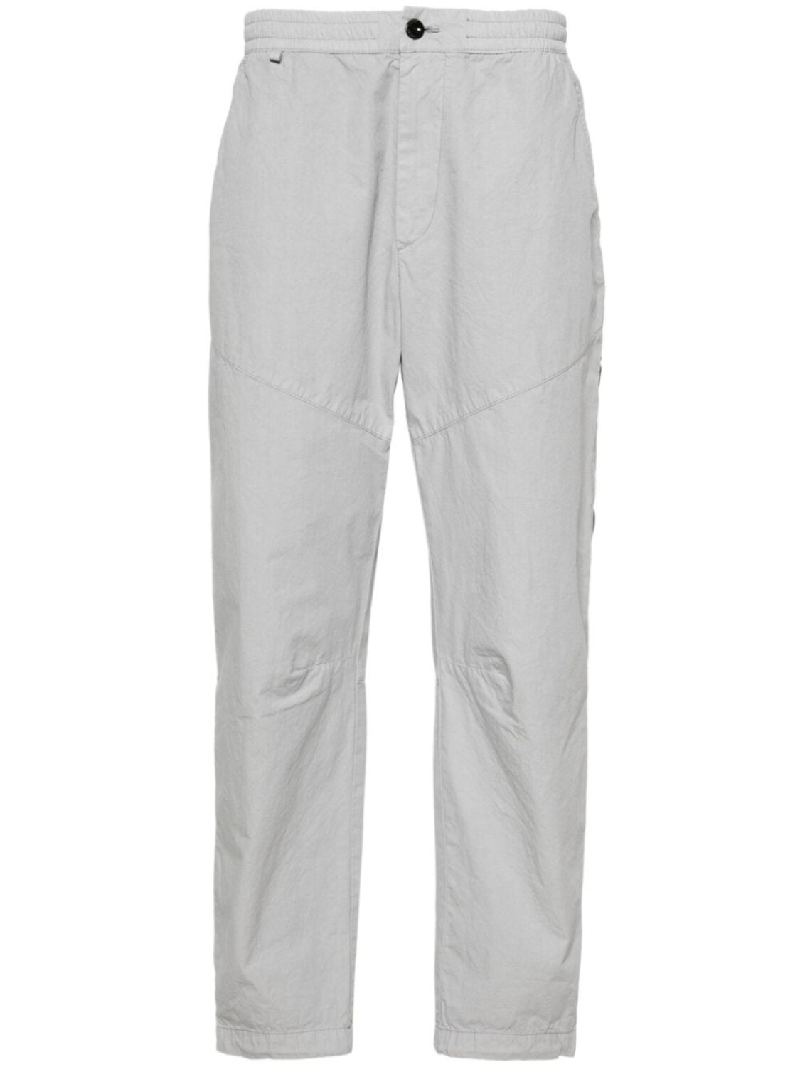 

C.P. Company прямые брюки с декором Lens, серый