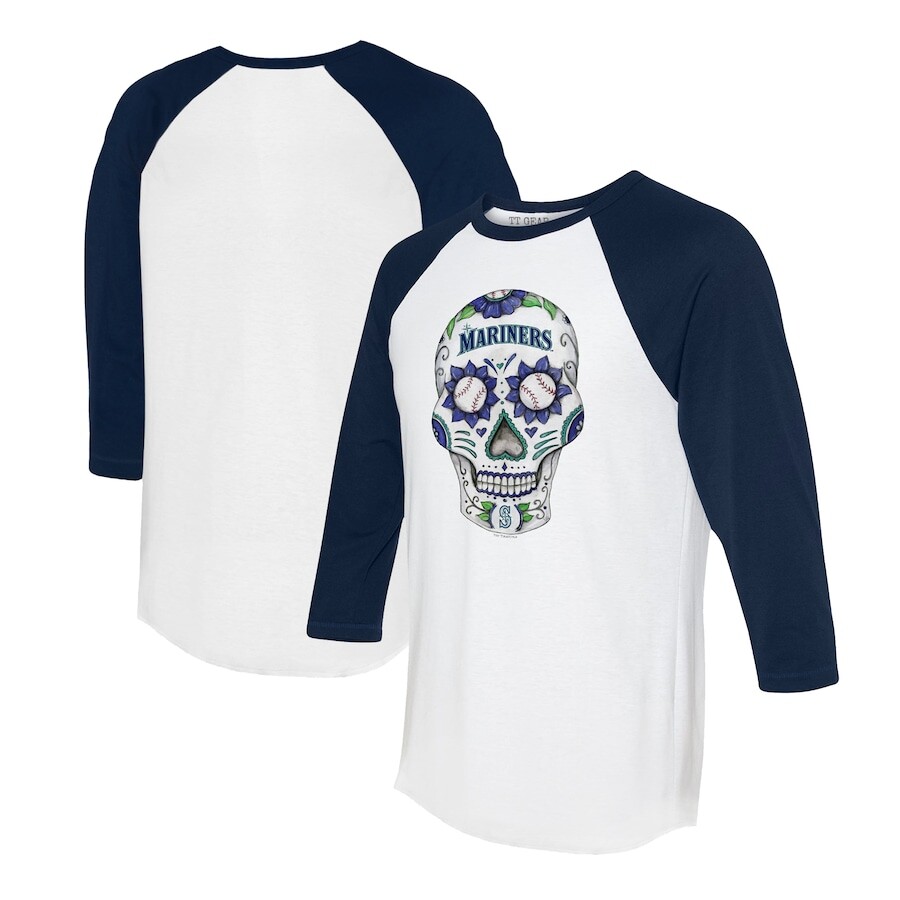

Футболка с длинным рукавом Tiny Turnip Seattle Mariners, белый