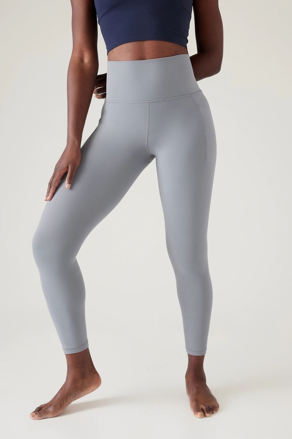 

Леггинсы Salutation Stash длина 7/8 Athleta, синий
