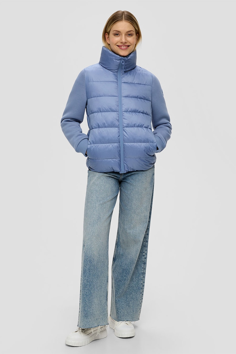 Утепленная куртка с дизайном 2-в-1 S Oliver, лавандовый