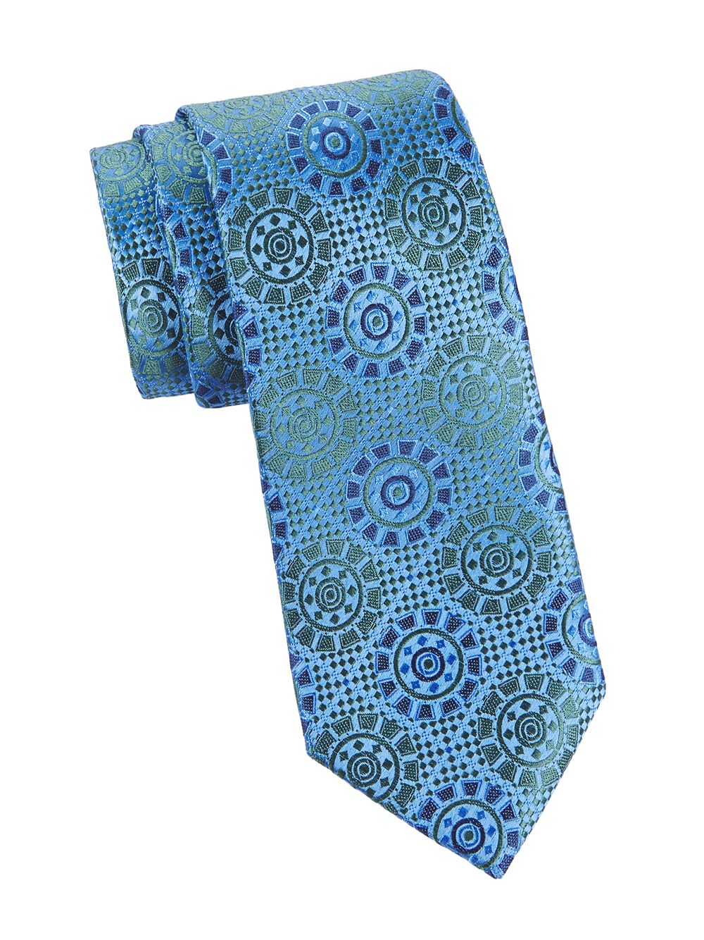Шелковый галстук с медальоном Charvet, синий классический шелковый галстук charvet синий
