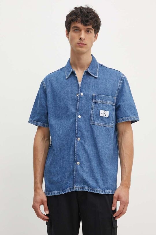 

Джинсовая рубашка Calvin Klein Jeans, синий