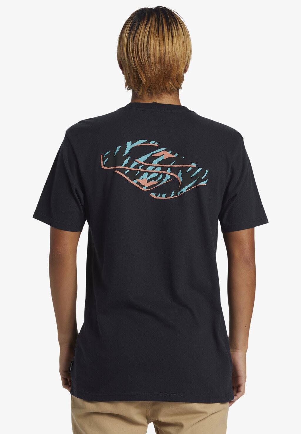 

Футболка с принтом Surf Safari Quiksilver, черный