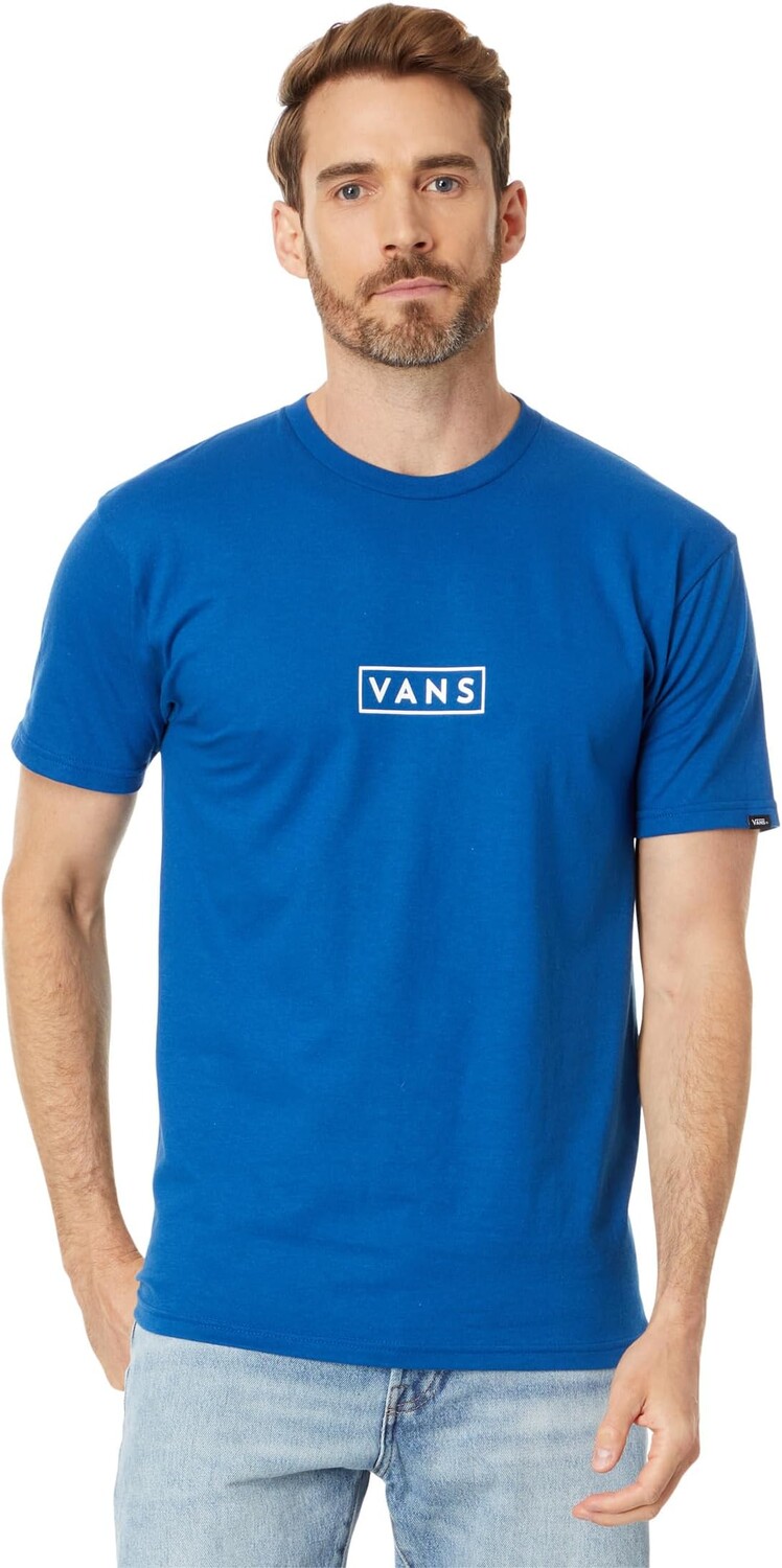 

Классическая футболка Easy Box с короткими рукавами Vans, цвет True Blue/White