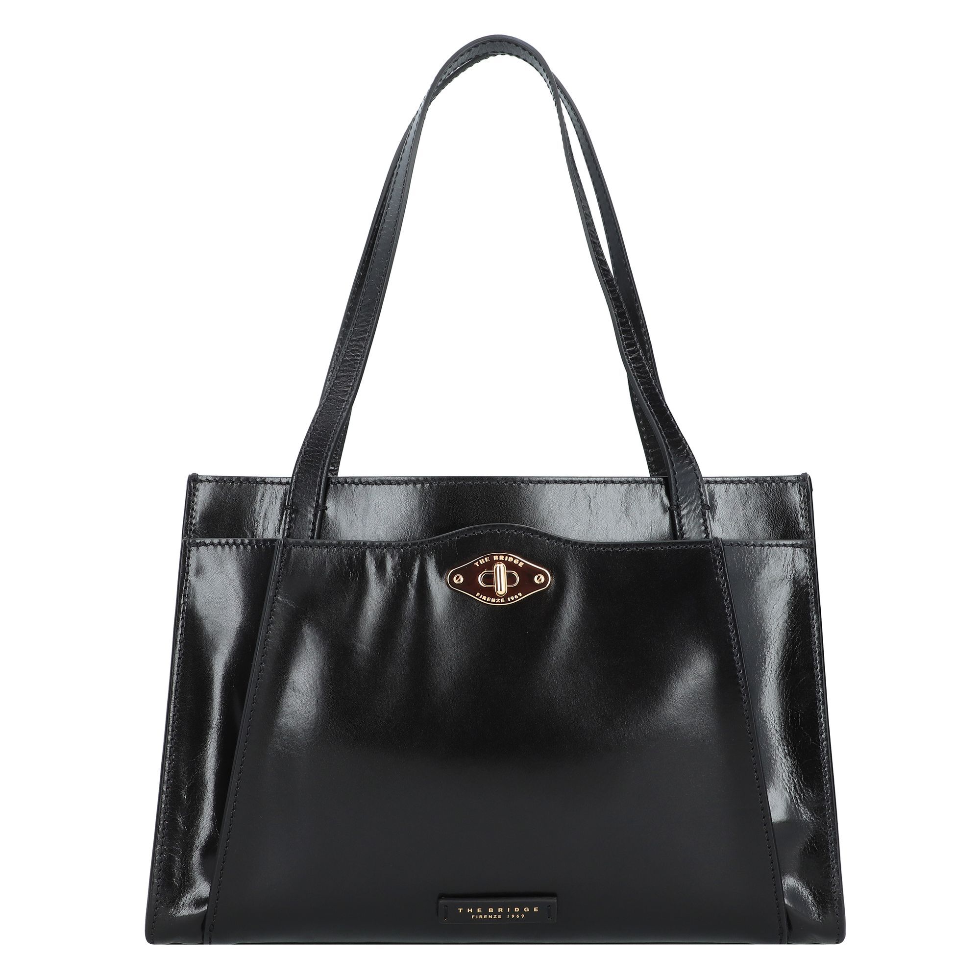 

Сумка шоппер The Bridge Barbara Tasche Leder 34.5см, неро