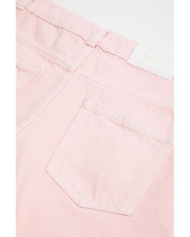 Шорты Mango ISA Shorts, розовый