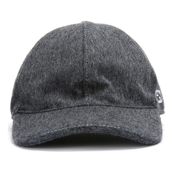 

Кепка GUCCI Unisex Dark Grey Cap, серый