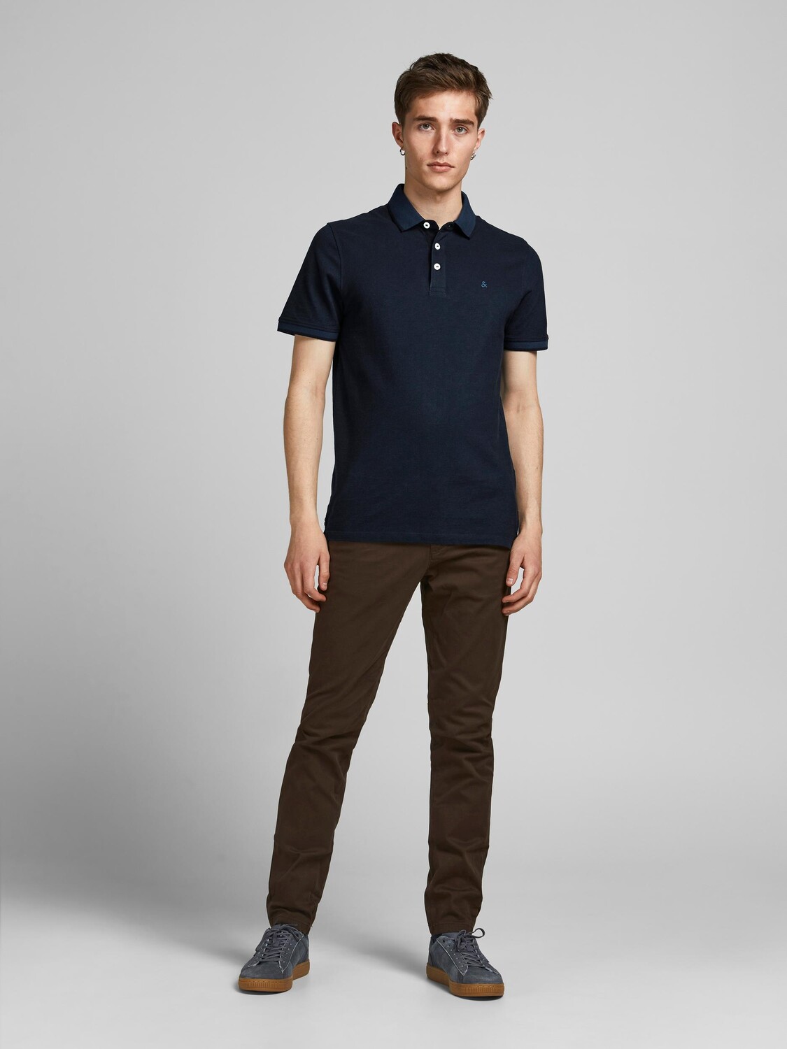 

Поло Jack & Jones 'PAULOS', синий