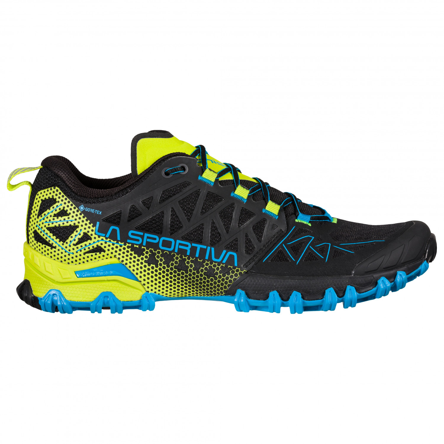 Кроссовки для бега по пересеченной местности La Sportiva Bushido II GTX, цвет Black/Neon