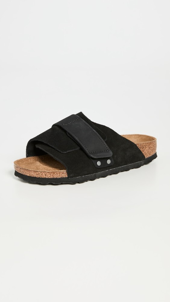 

Сандалии Birkenstock Kyoto Suede/Nubuck, черный