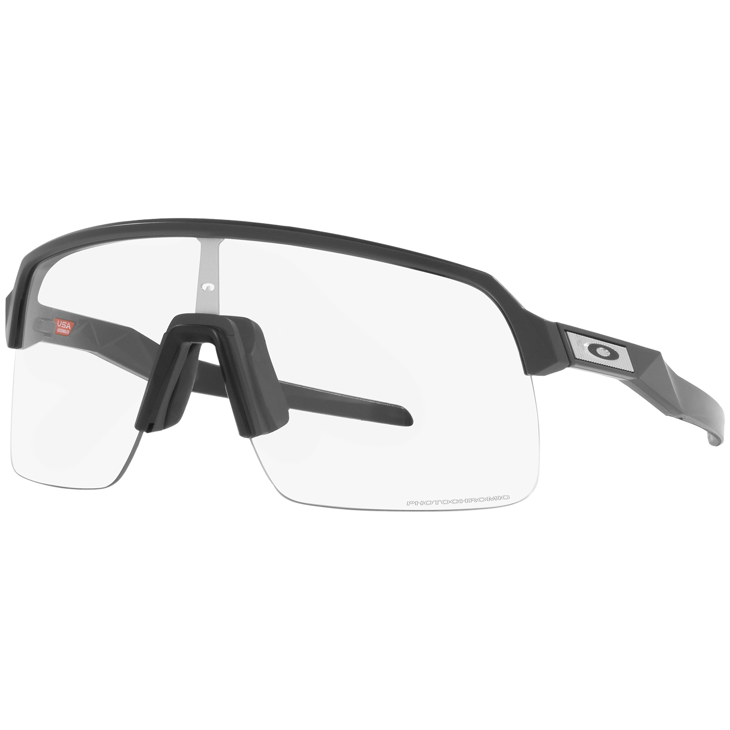 Солнцезащитные очки Oakley Sutro Lite, цвет Matte Carbon/Clear to Black Iridium Photochromic