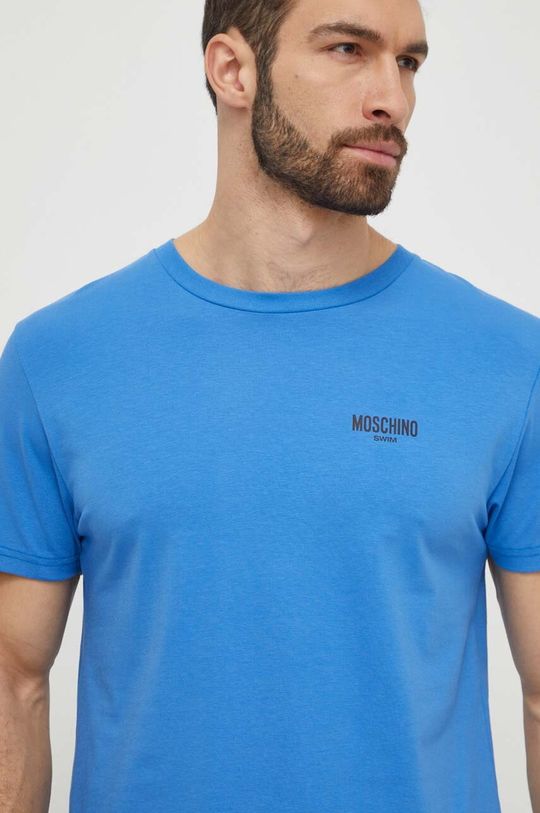 Пляжная футболка Moschino Underwear, синий плавки moschino underwear синий