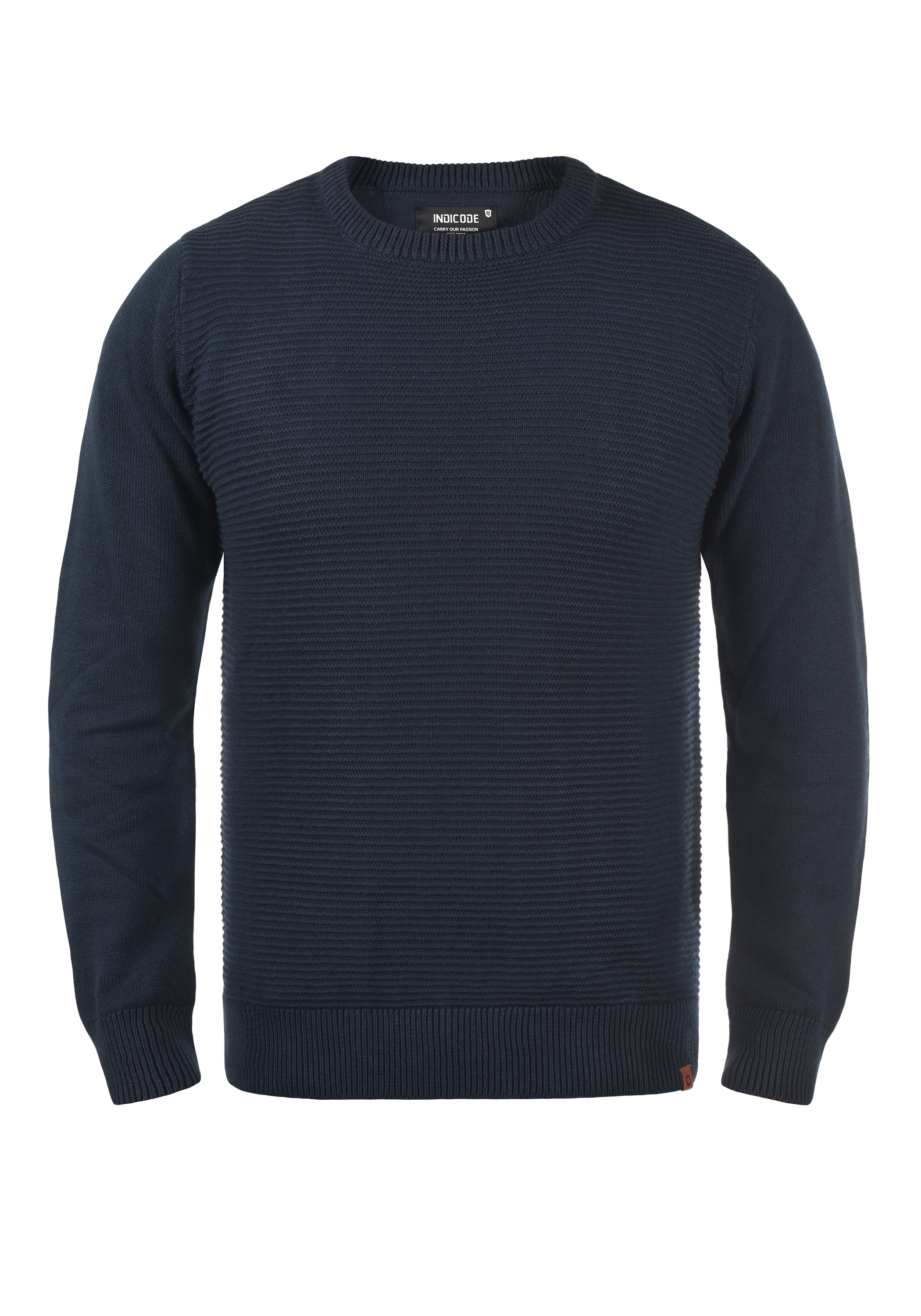 Пуловер INDICODE Strick, синий пуловер indicode strick черный
