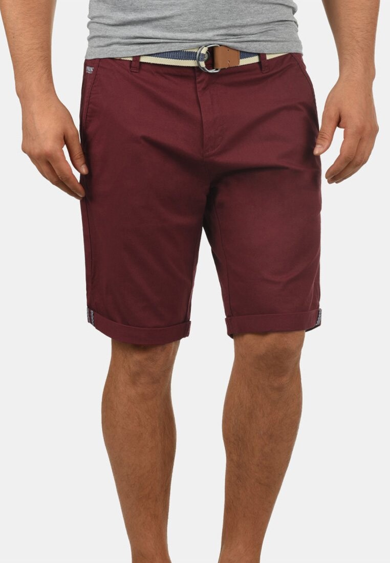 толстовка на молнии seven zip solid цвет wine red Шорты SDMONTY Solid, цвет wine red