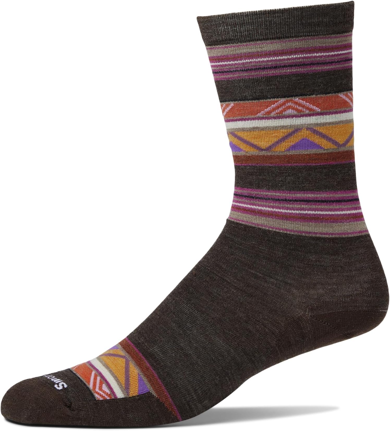 

Повседневная команда Zigzag Valley Smartwool, цвет Chestnut, Черный