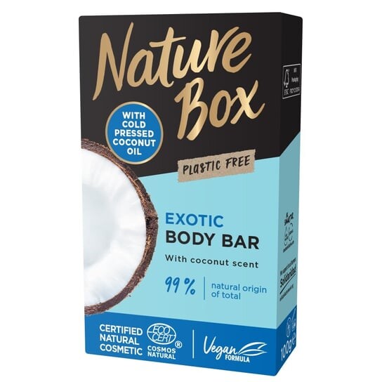

Ухаживающий гель для душа с кокосовым маслом, 100 г Nature Box, Coconut Oil