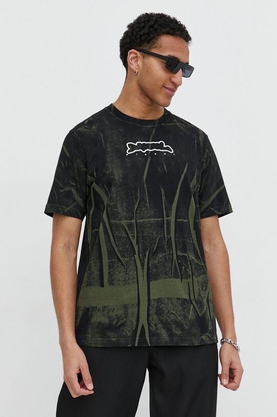 

Хлопковая футболка Diesel, черный