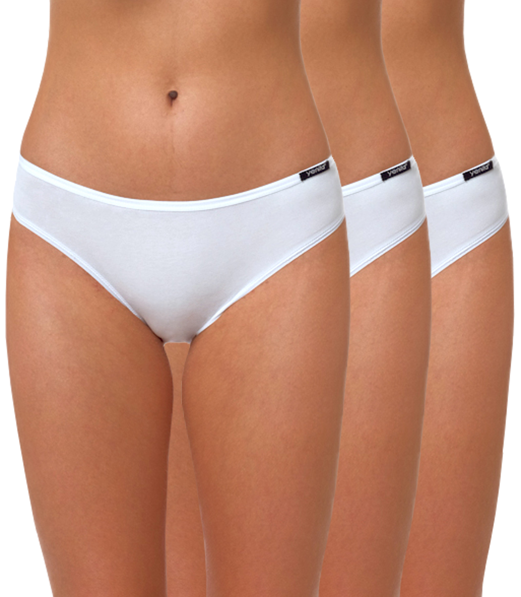 Трусы Yenita Bikini (3er Set) Modern Collection, белый трусы yenita bikini 3er set modern collection белый