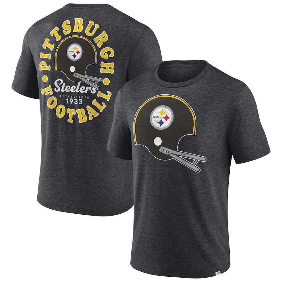 

Футболка с коротким рукавом Fanatics Branded Pittsburgh Steelers, угольный