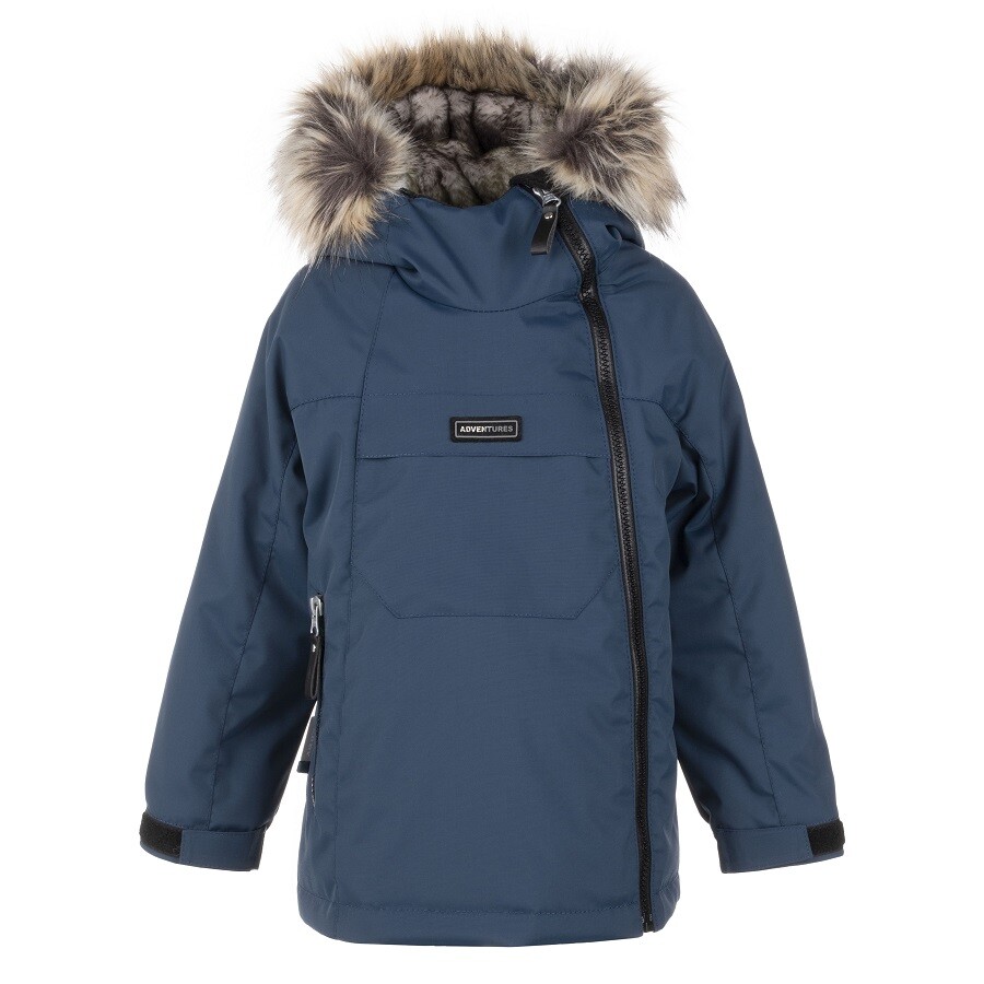 

Куртка зимняя детская Lenne Arctic на молнии, синий