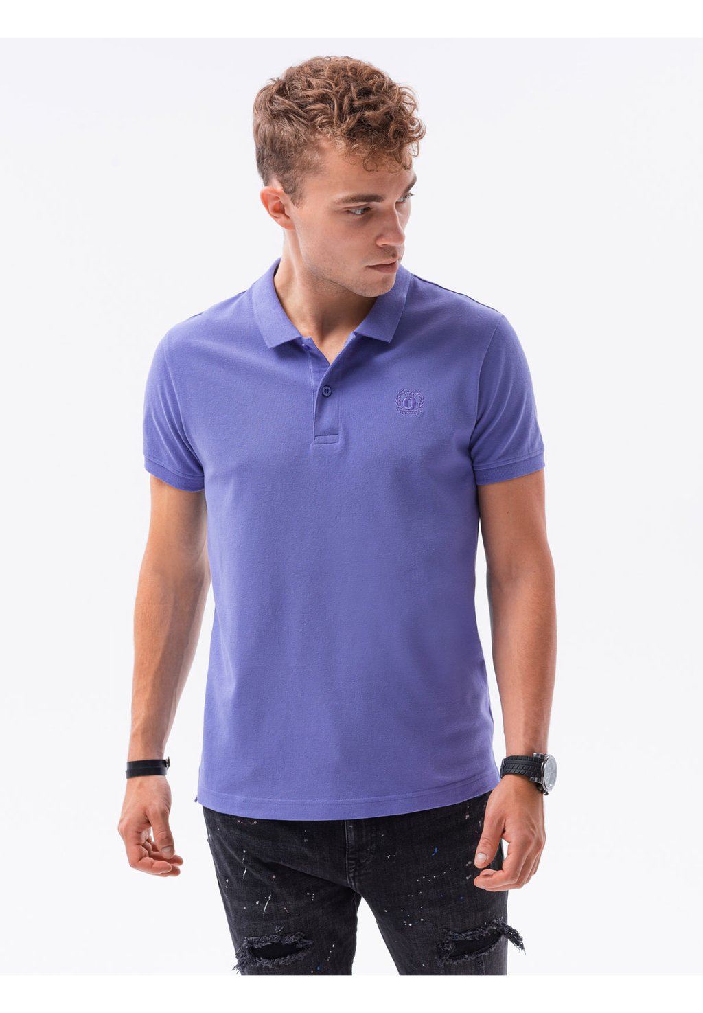 Рубашка-поло Ombre, цвет violet