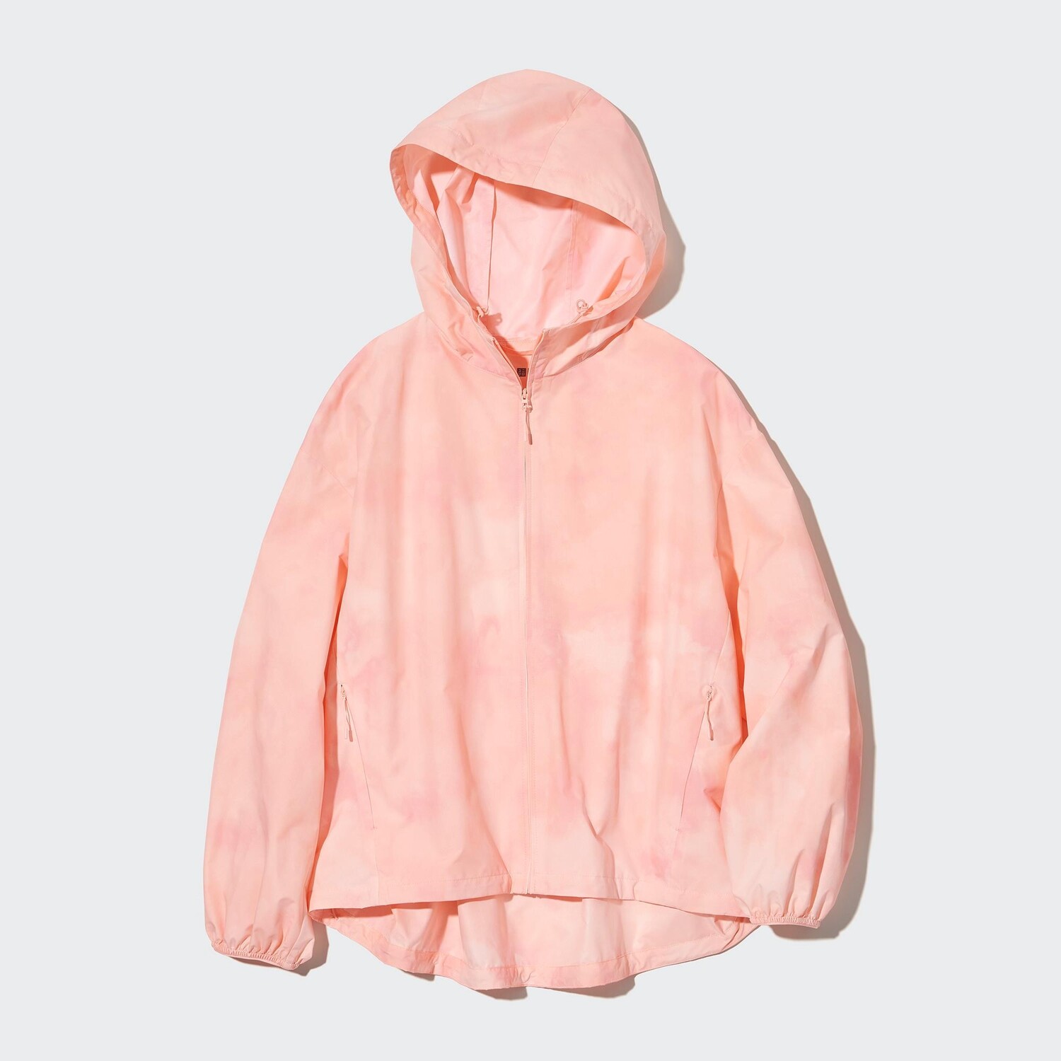 

Карманная парка с защитой от ультрафиолета (с рисунком) UNIQLO, розовый