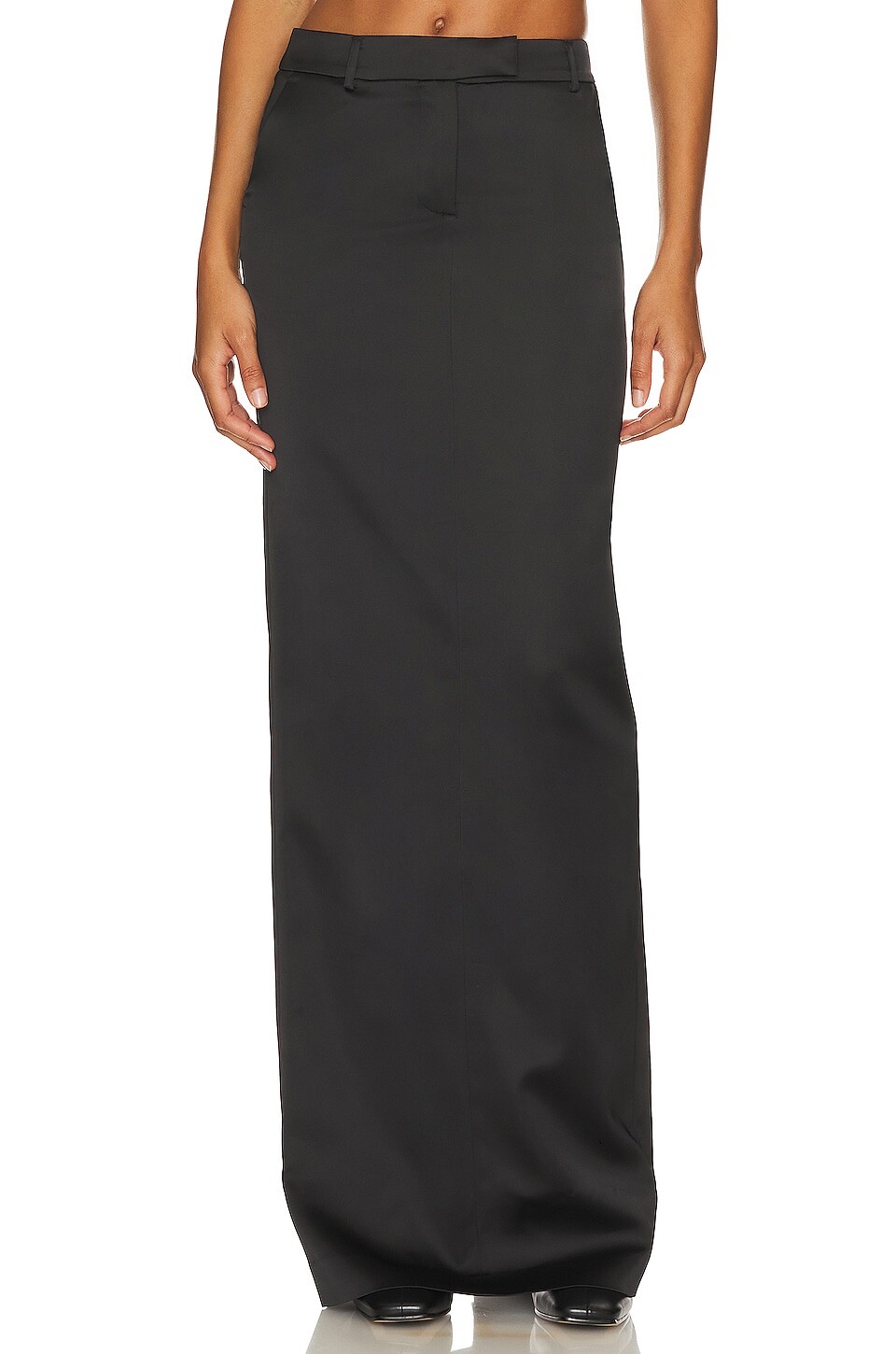 

Юбка GIUSEPPE DI MORABITO Long Satin, черный