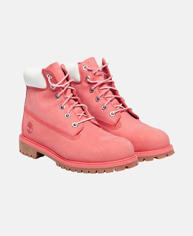 

Ботинки на шнуровке Timberland, фуксия