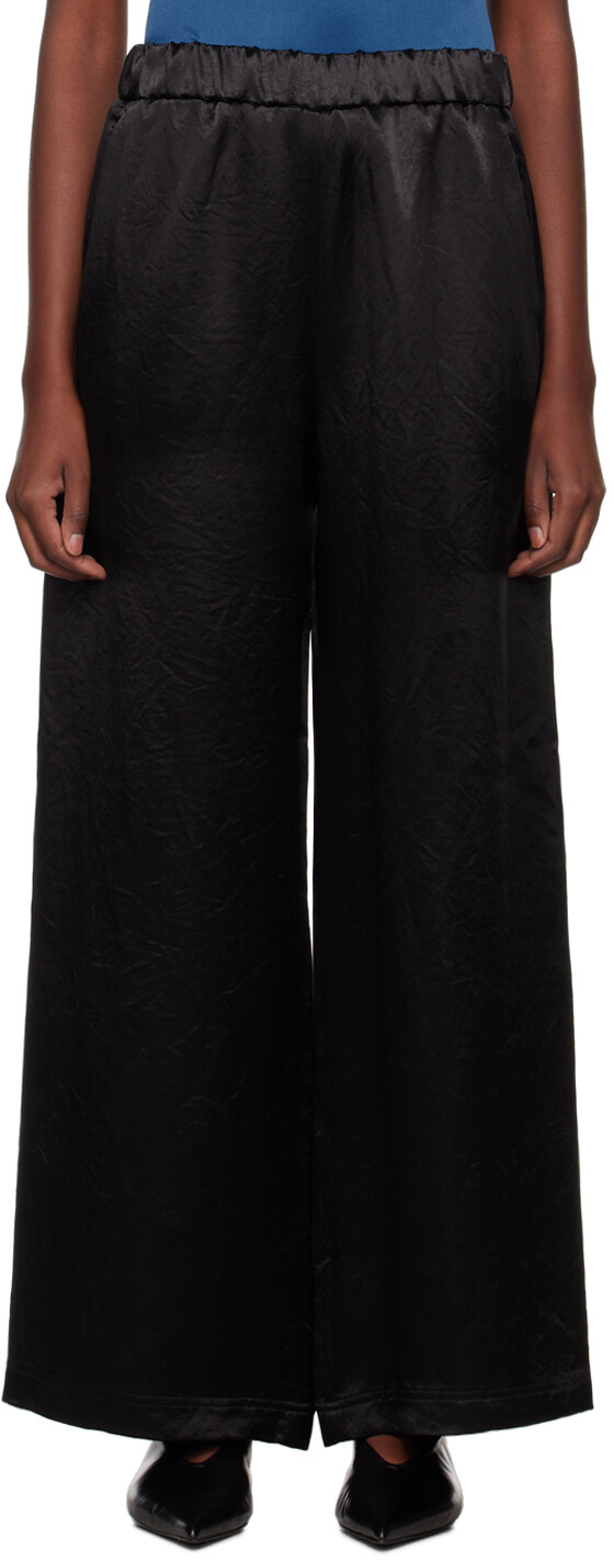 

Черные брюки для отдыха Acanto Max Mara Leisure, Черный