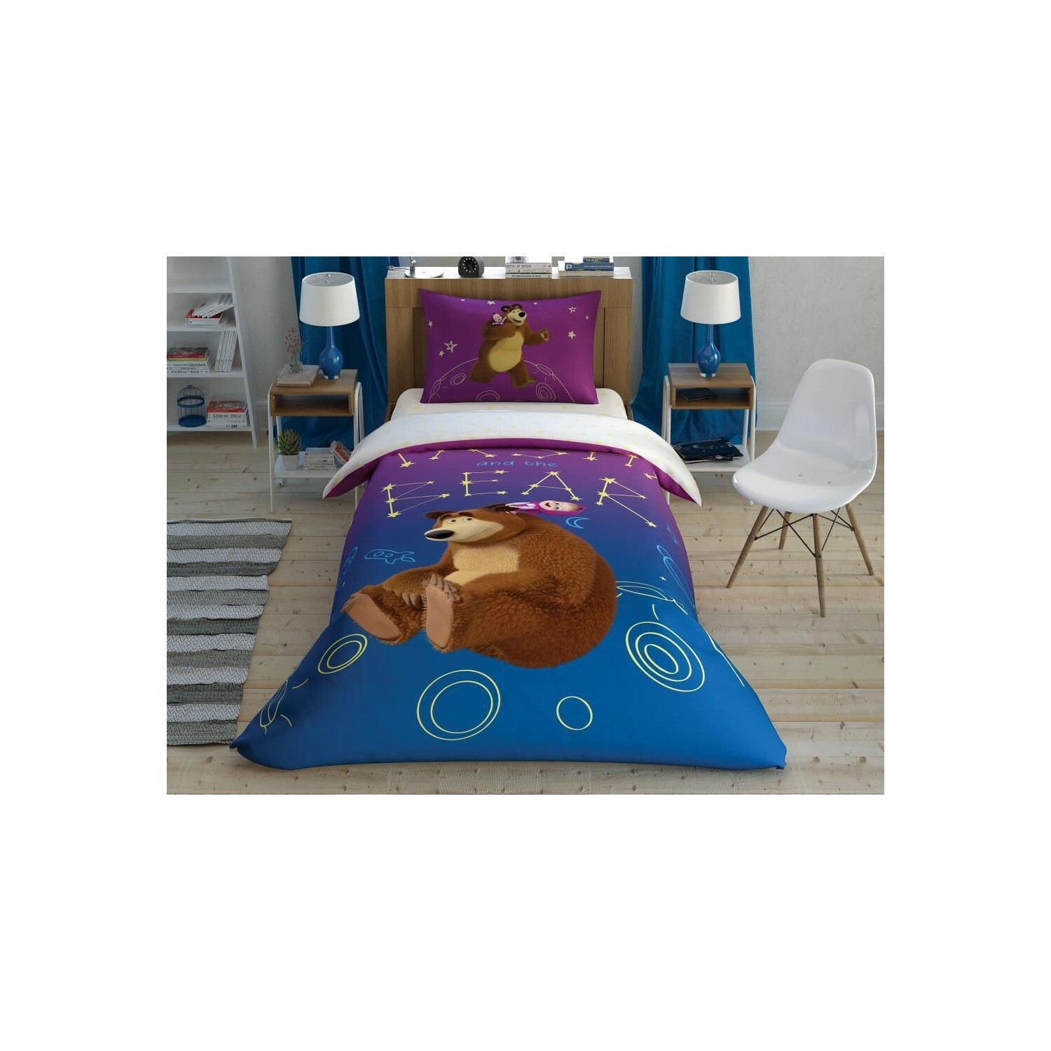 

Tac Комплект постельного белья Tac Masha And The Bear