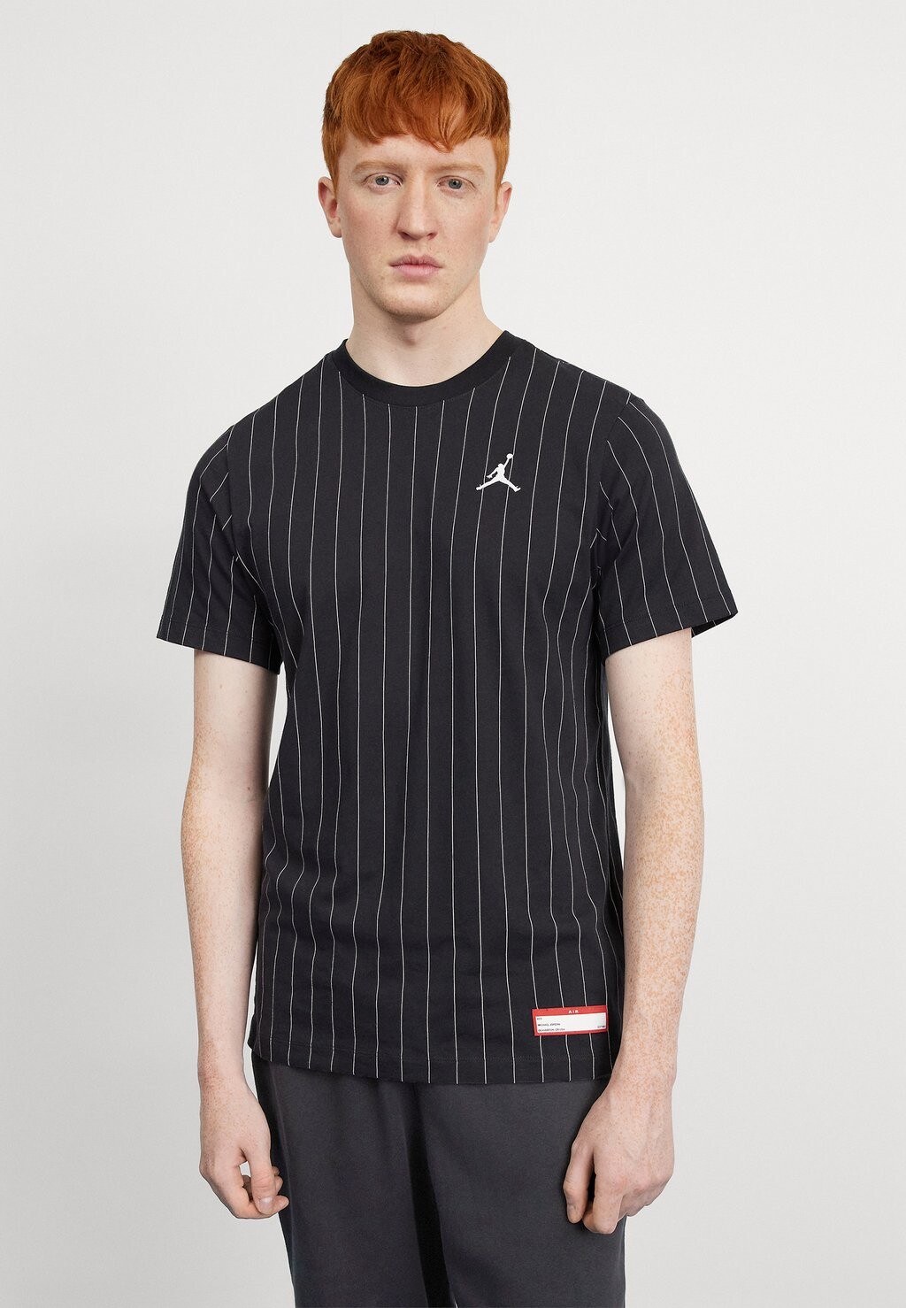 

Футболка с принтом CREW Jordan, цвет black/white