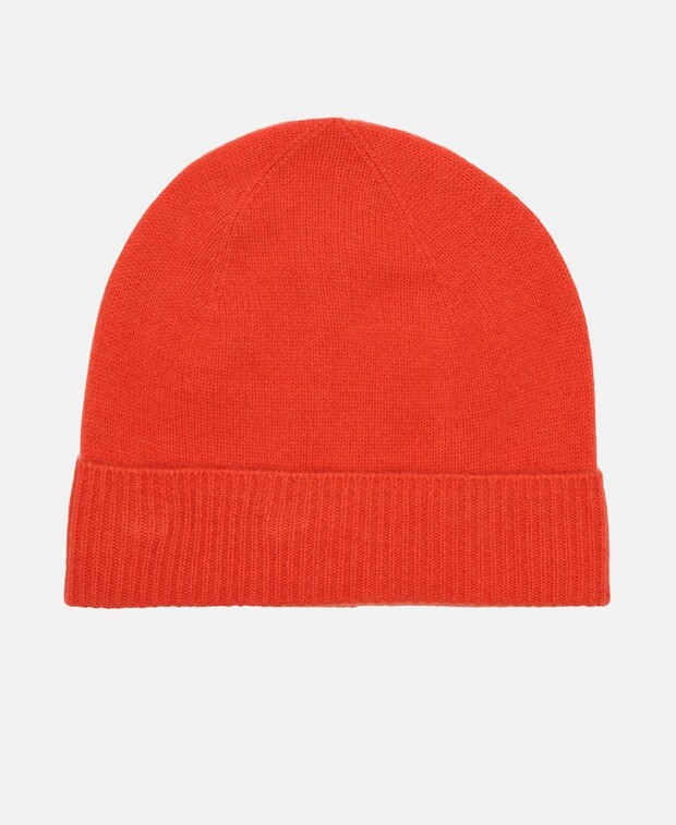 

Кашемировая шапка Zwillingsherz, цвет Pumpkin Orange