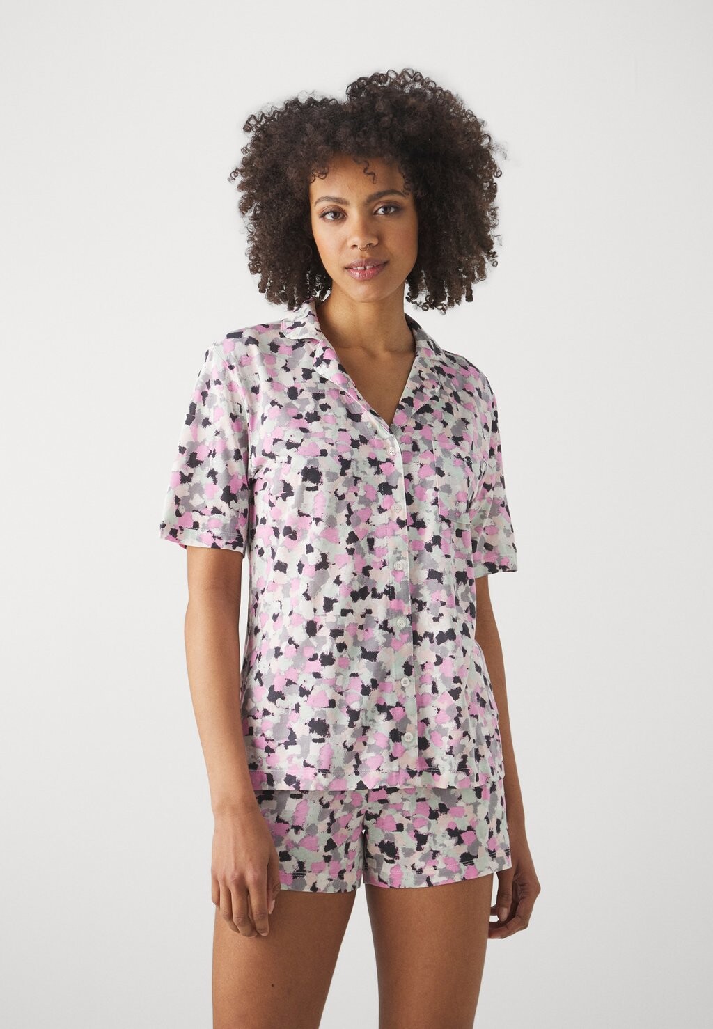 

Пижама VD COSY WORLD SHORTY LASCANA, серый