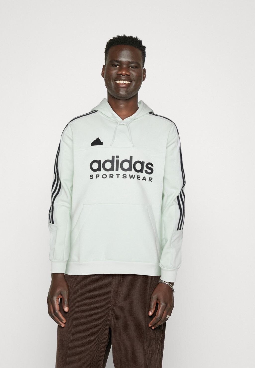 

Толстовка TIRO HOODIE adidas Sportswear, белый