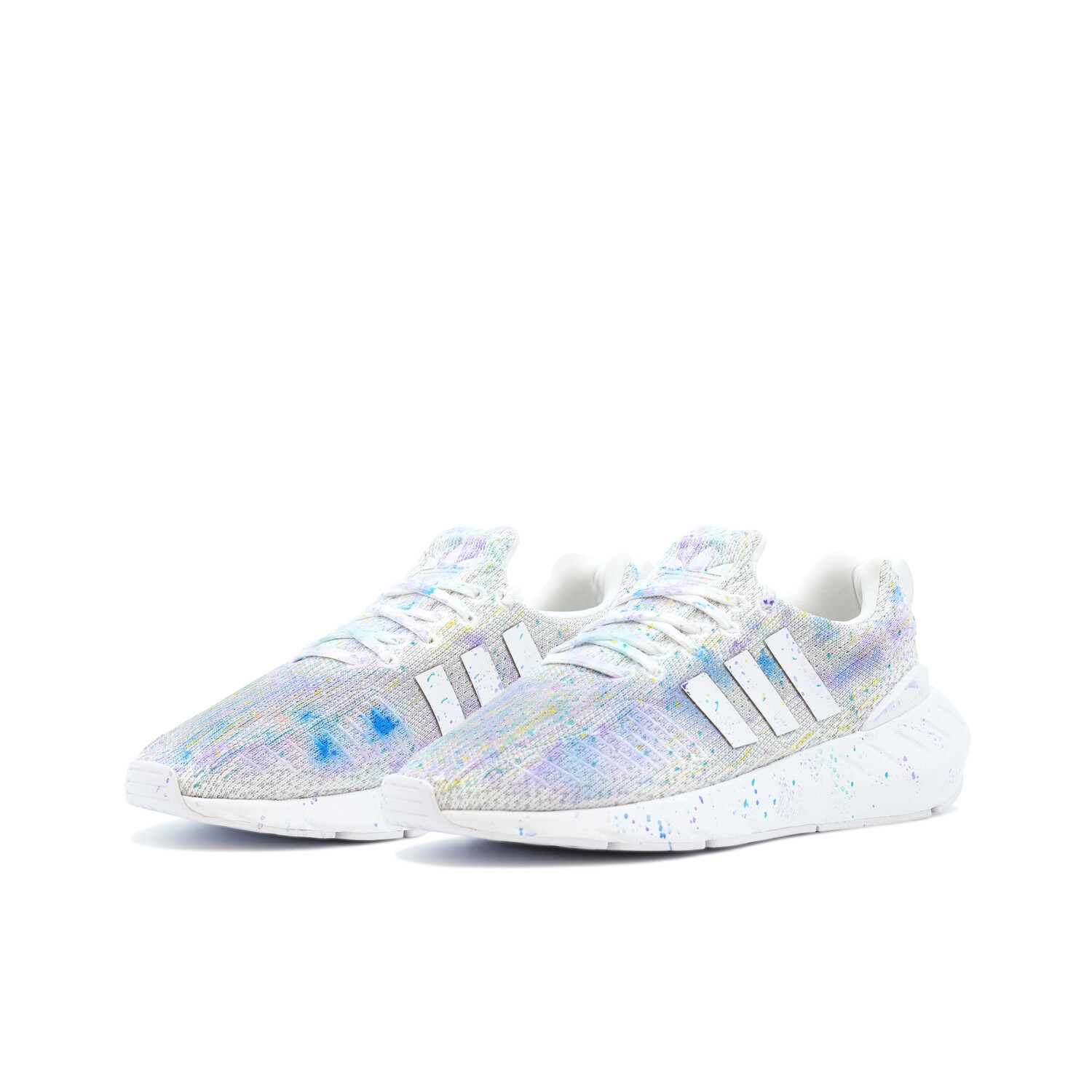 

Кроссовки Swift Run 22 унисекс с низким верхом, синие/фиолетовые Adidas Originals