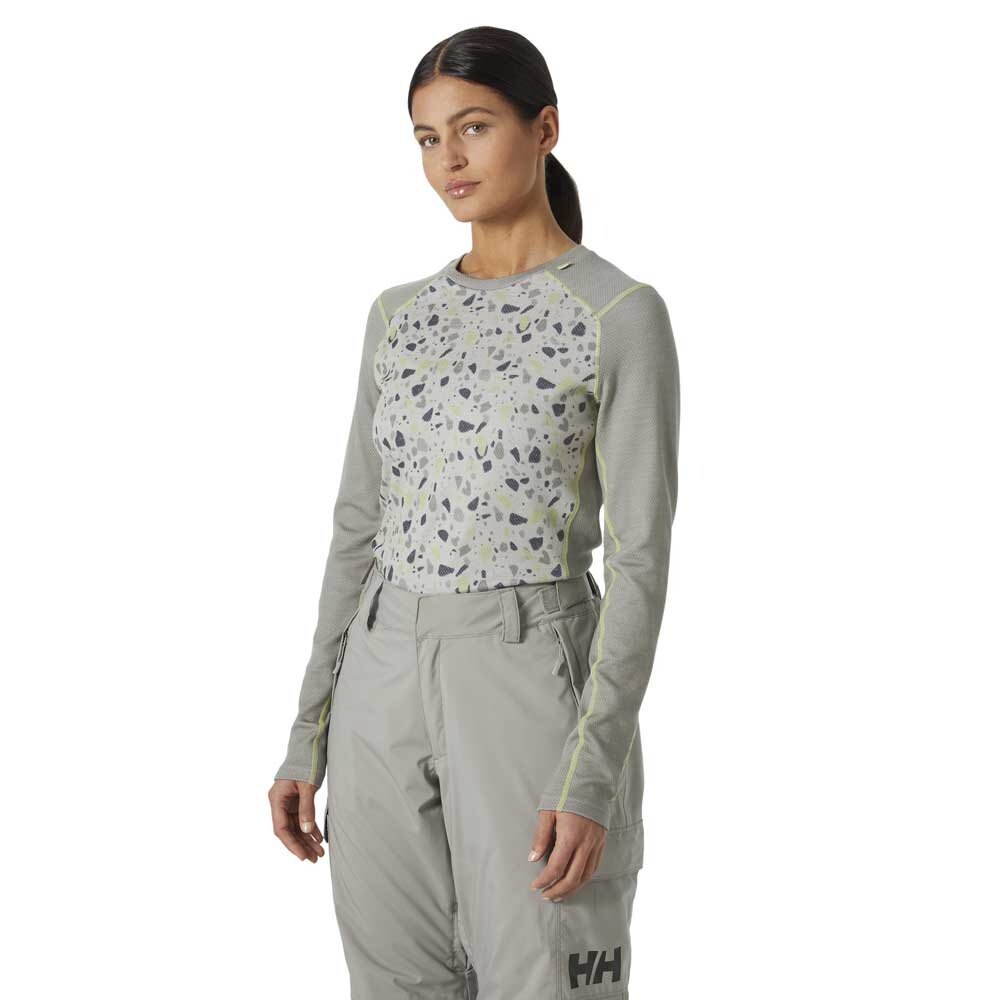 

Футболка с длинным рукавом Helly Hansen Lifa Merino Midweight Graphic Crew, бежевый