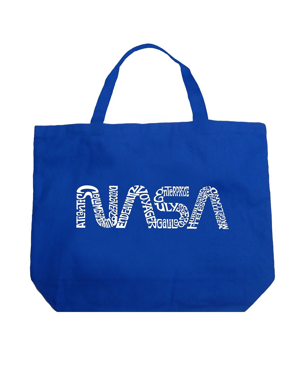 

Nasa Worm — большая сумка-тоут Word Art LA Pop Art