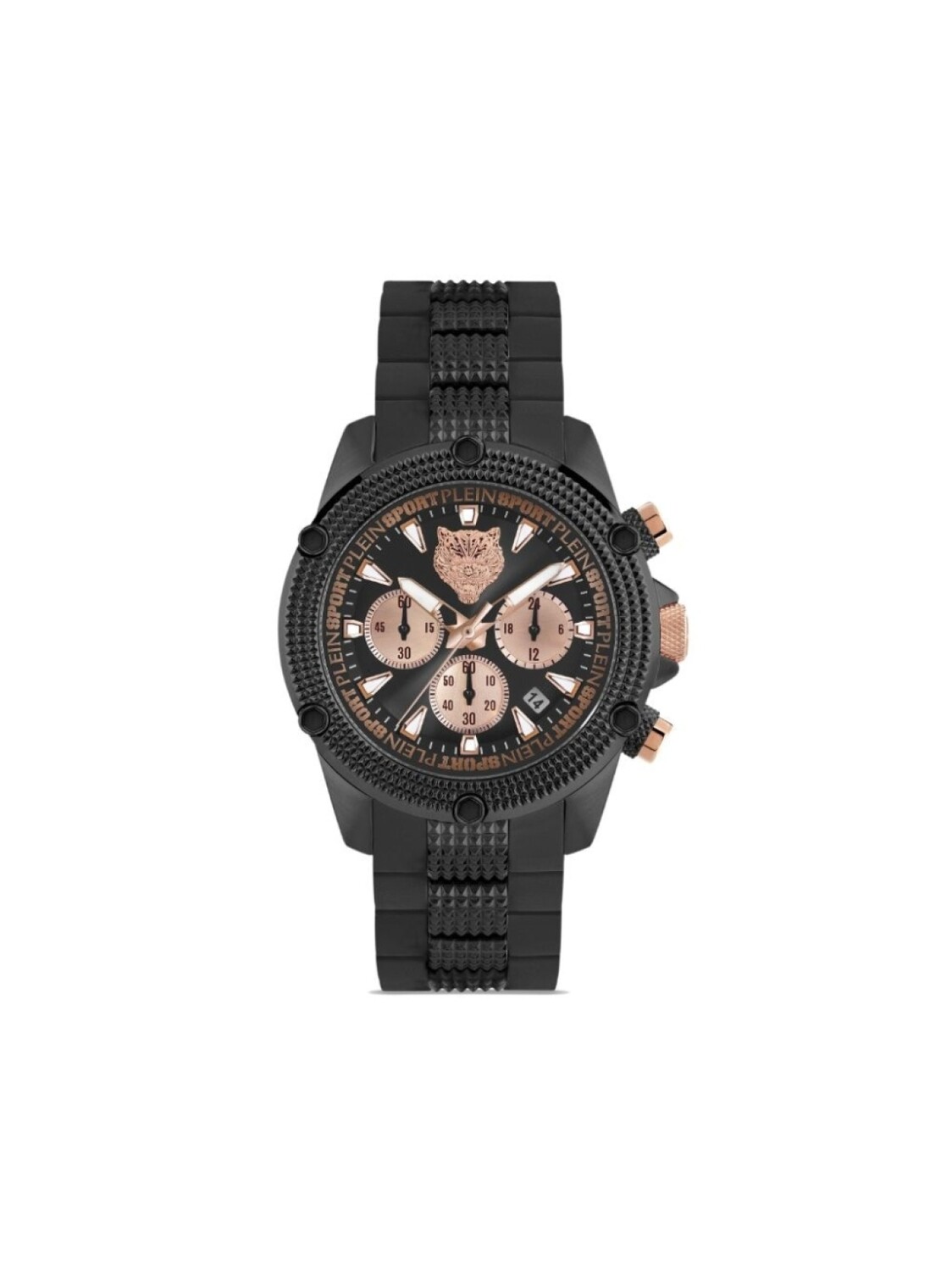 

Plein Sport наручные часы Hurricane Chrono 44 мм, черный