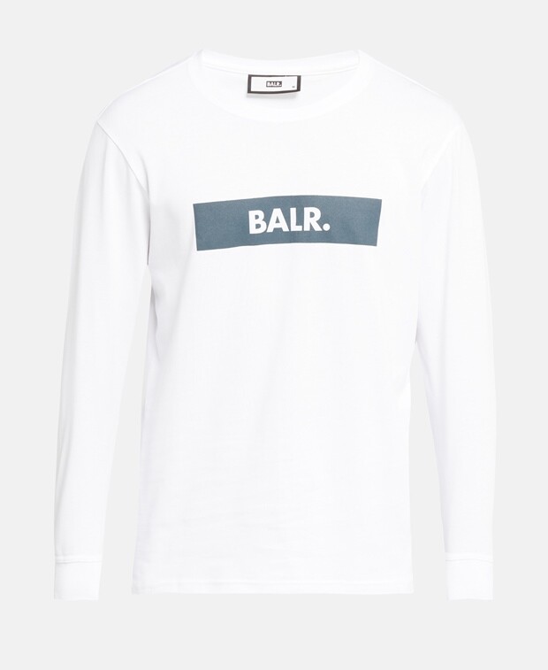 

Топ с длинными рукавами Balr., белый