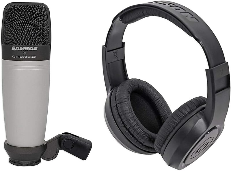 

Студийный конденсаторный микрофон Samson C01 Large Diaphragm Cardioid Condenser Microphone