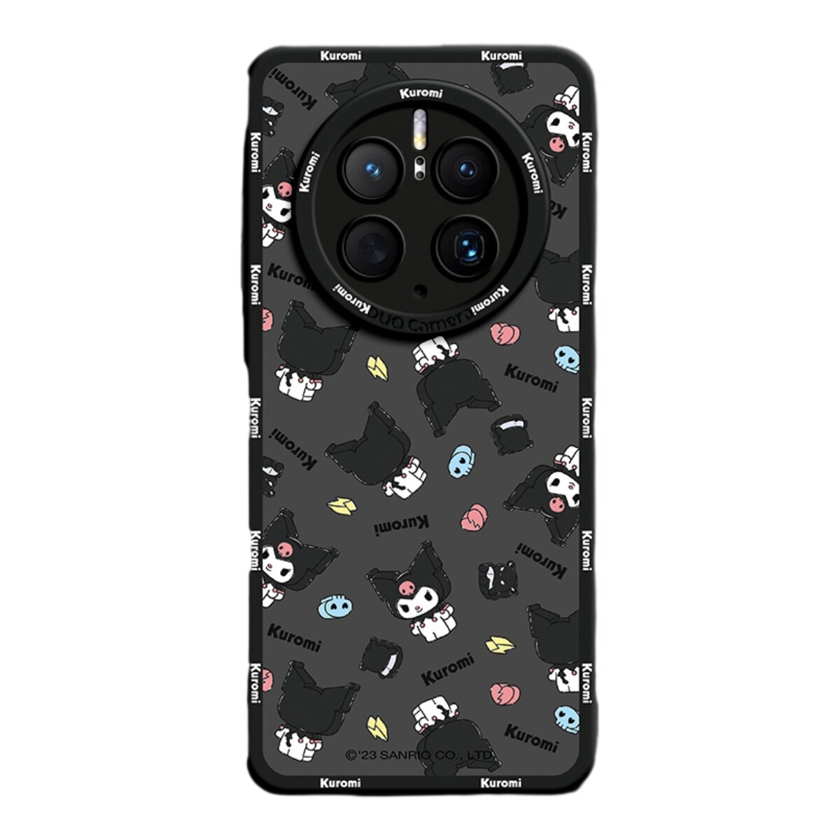 

Чехол для телефона Sanrio, Blue-gray floral cinnamon dog
