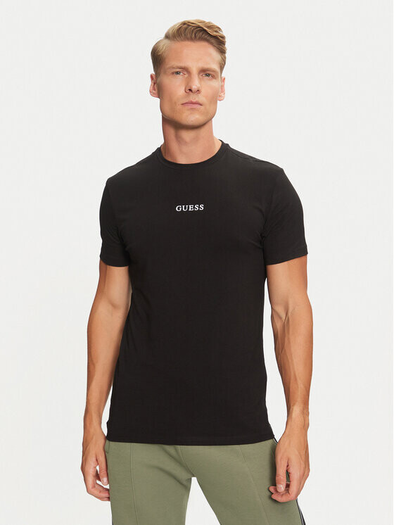 

Футболка стандартного кроя Guess, черный