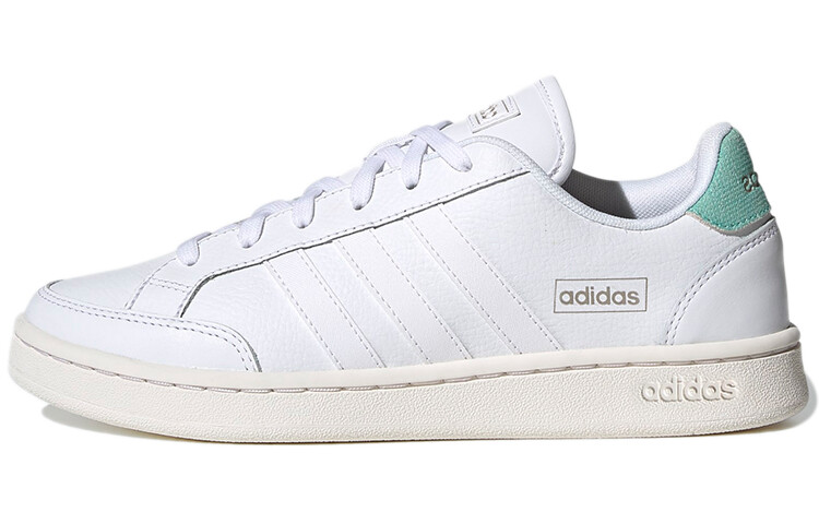 

GRAND COURT Скейтбординговые туфли женские низкие белые/зеленые Adidas Neo