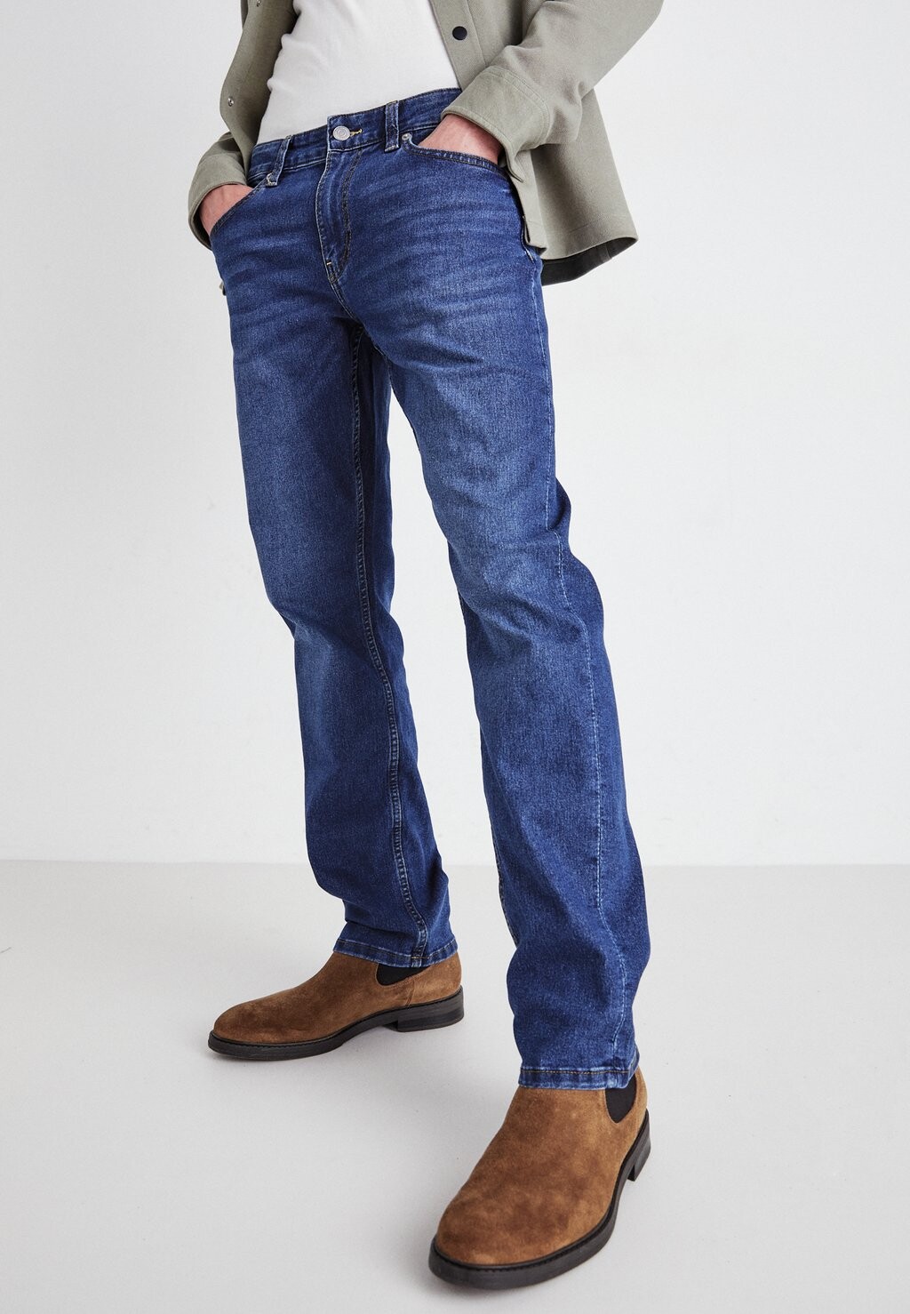 

Джинсы-сигареты Onsweft One Only & Sons, цвет dark blue denim