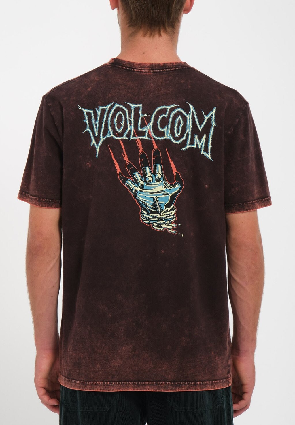 

Футболка с принтом Featured Artist Max Sherman Volcom, цвет tie dye